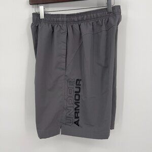 Under Armour Loose HeatGear Men's Athletic Shorts M Medium Gray